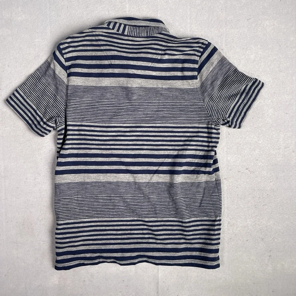 The North Face‎ Golf Polo Shirt Mens Medium Performance Short Sleeve Striped